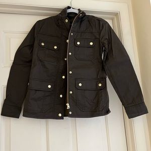 JCREW NEW W/ TAGS Olive Military jacket -size PXS